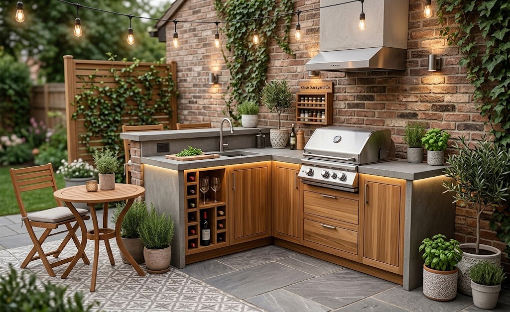 Outdoor Kitchen Setups for Small Patios