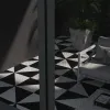 10' x 13' Wall Pergola, Outdoor Gazebo with 2 Curtains and 2 Nettings, UV Resistant, for Patio, Deck, Dark Grey
