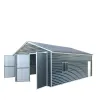 26' x 30' Metal Garage Shed, 9' High Double Front Doors, 14' Peak, 780 Sq-Ft TMG-MS2630