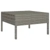 Garden Furniture Set Gray