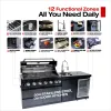 43-Inch 6-Burner 85000 BTU Deluxe Stainless Steel Gas Outdoor Kitchen Bar Barbecue Island Grill