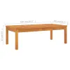 Bookshelf Board Cream Solid acacia wood 5 piece set