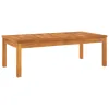 Bookshelf Board Cream Solid acacia wood 5 piece set