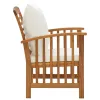 Garden Lounge Set Acacia wood Solid acacia wood Medium Durable