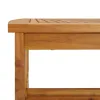 Garden Lounge Set Acacia wood Solid acacia wood Medium Durable