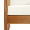 Garden Lounge Set Acacia wood Solid acacia wood Medium Durable