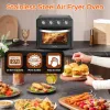 6-in-1 Oven, 27.5QT, 1600w, 4 Preset Menus, Air Fry, Pizza, Bake, Grill, Toast, Keep Warm, Bread Baking, Dehydration, Defrost