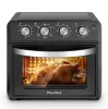 6-in-1 Oven, 27.5QT, 1600w, 4 Preset Menus, Air Fry, Pizza, Bake, Grill, Toast, Keep Warm, Bread Baking, Dehydration, Defrost