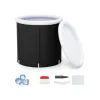 66 Gal Outdoor Ice Plunge Tub with Lid at Home