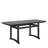 7 Pieces Patio Dining Set, Outdoor Rectangle Furniture Table and Chairs Set, All Weather Garden Furniture Table Sets, HIPS Patio Conversation Set