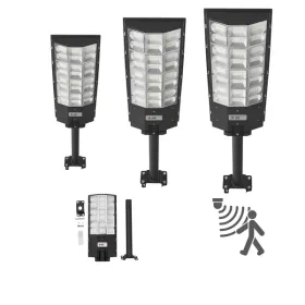 8000W Solar Street Lights Outdoor, 450000LM, Commercial Parking Lot Lights Dusk to Dawn, LED Flood Security Lamp with Motion Sensor