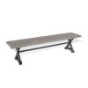Azur Metal Outdoor Bench