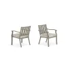 Peakhome Azur Patio Dining Armchair With Sunbrella® Cushions