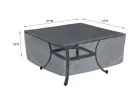 Occasional Table Square/Round 24-26 - 27''Wx27''Dx15''H - Mercury