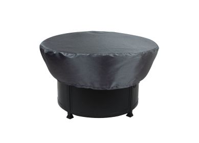 Fire Pit Cover Round 36"-42" - DIA43''x12''H - Mercury