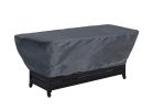 Fire Pit Cover Rectangle 59''Wx39''Dx12''H - Mercury