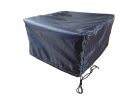 Fire Table Cover Square - 44" W x 44" D x 25" H - Mercury