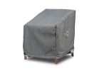 Premium Heavy-Duty Large Chair Cover, 37"W x 35"D x 24/36"H, Platinum