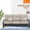 Chamber Aluminum 3-Seater Patio Sofa With Sunbrella® Cushions