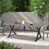 Peakhome Azur 82.5 Rectangular Outdoor Dining Tables