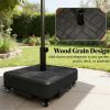 Terrace Umbrella Base, Umbrella Stand, Black