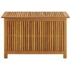 Patio Storage Box 35.4"x19.7"x22.8" Solid Wood Acacia