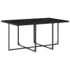 Garden Dining Set Black