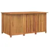 Garden Storage Box 150x80x75 cm Solid Wood Acacia