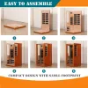 Home dry infrared sauna red light 1person