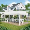 Outdoor 10x20 Event Tent , Pop-Up Canopy with Sidewalls, Instant Sun Shelter, 6 Mesh Walls for Party, Events, Backyard, wedding