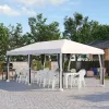Outdoor 10x20 Event Tent , Pop-Up Canopy with Sidewalls, Instant Sun Shelter, 6 Mesh Walls for Party, Events, Backyard, wedding