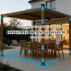Outdoor pergola, courtyard pergola, terrace pergola, brown