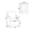 Outdoor Tavern Set, Terrace Furniture, Garden Set, Grey