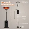 Pamapic Propane Outdoor Heater with Wheels