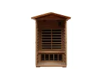 Red Cedar Single Outdoor Sauna Outdoor Indoor Wooden Sauna Room