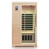 Two-person Far-infrared Hemlock indoor sauna room