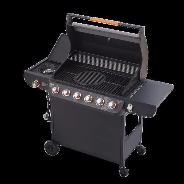 6 Burner BBQ Propane Gas Grill with Side Burner 72000 BTU — photo 10 of 24