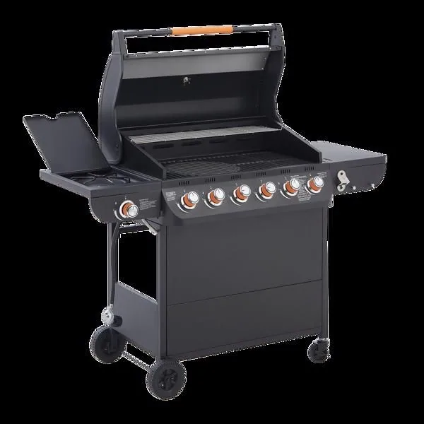 6 Burner BBQ Propane Gas Grill with Side Burner 72000 BTU — photo 11 of 24