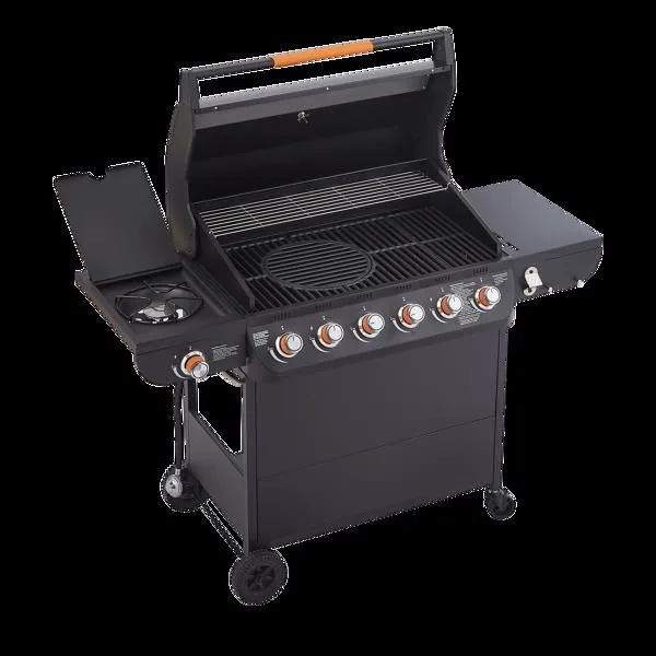 6 Burner BBQ Propane Gas Grill with Side Burner 72000 BTU — photo 15 of 24