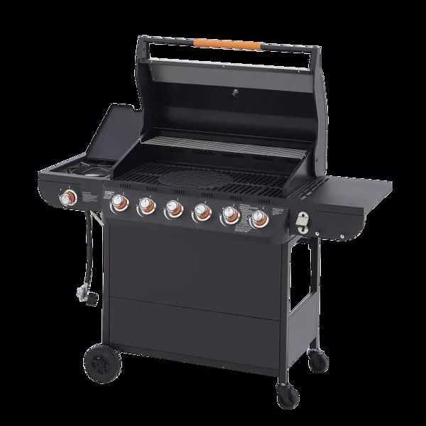 6 Burner BBQ Propane Gas Grill with Side Burner 72000 BTU — photo 16 of 24