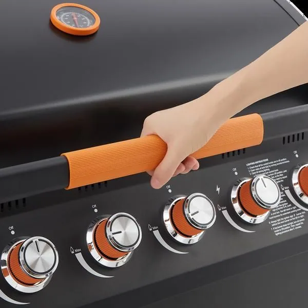 6 Burner BBQ Propane Gas Grill with Side Burner 72000 BTU — photo 20 of 24