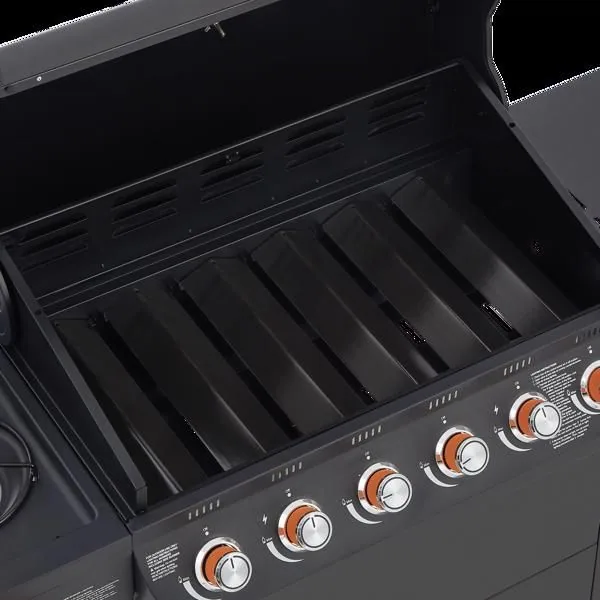 6 Burner BBQ Propane Gas Grill with Side Burner 72000 BTU — photo 23 of 24