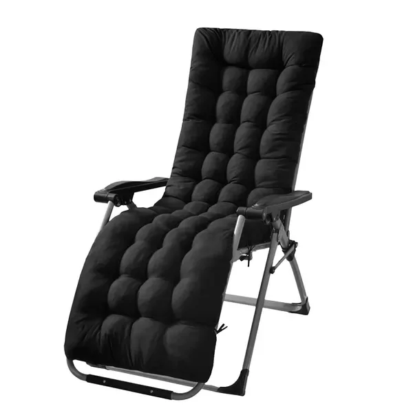 71x22in Plus Type Chaise Lounger Cushion Recliner Rocking