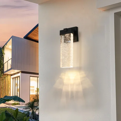 Outdoor Waterproof Transparent LED Crystal Wall Light — photo 10 of 10