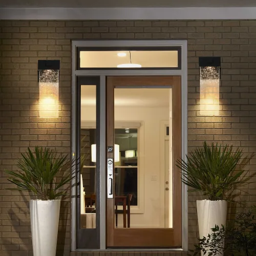 Outdoor Waterproof Transparent LED Crystal Wall Light — photo 3 of 12