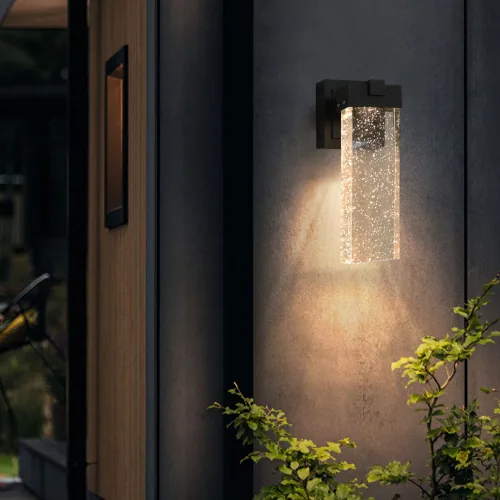 Outdoor Waterproof Transparent LED Crystal Wall Light — photo 4 of 12