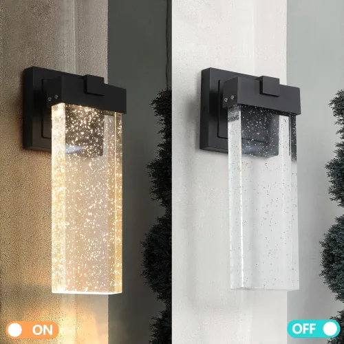Outdoor Waterproof Transparent LED Crystal Wall Light — photo 12 of 12