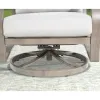 Chamber Patio Aluminum Swivel Club Chair With Sunbrella® Cushions