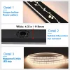 2 Pack 24/32/40/48/60in LED Outdoor Wall Lights Black Outside Garage Lights Porch Light