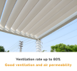250 Model Aluminum Motorized/Manual Louvered Pergola